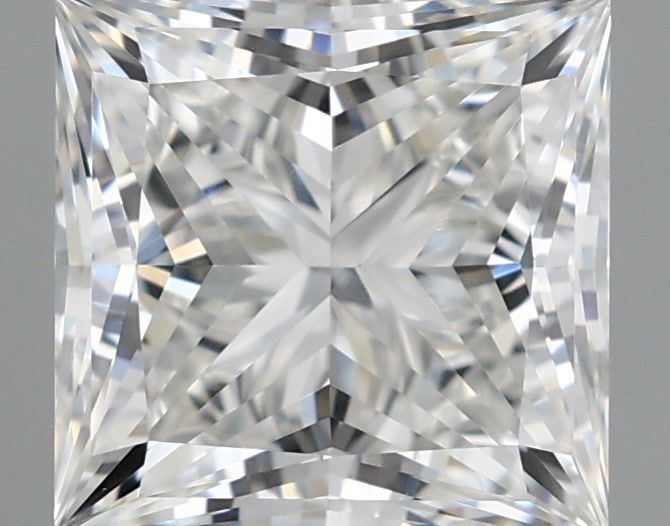2.20 Carat Princess Shaped, Ideal Cut, G Color, VVS2 Clarity, IGI Certified Lab Grown Diamond