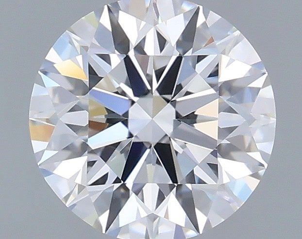 1.06 Carat Round Shaped, Ideal Cut, D Color, VVS2 Clarity, IGI Certified Lab Grown Diamond