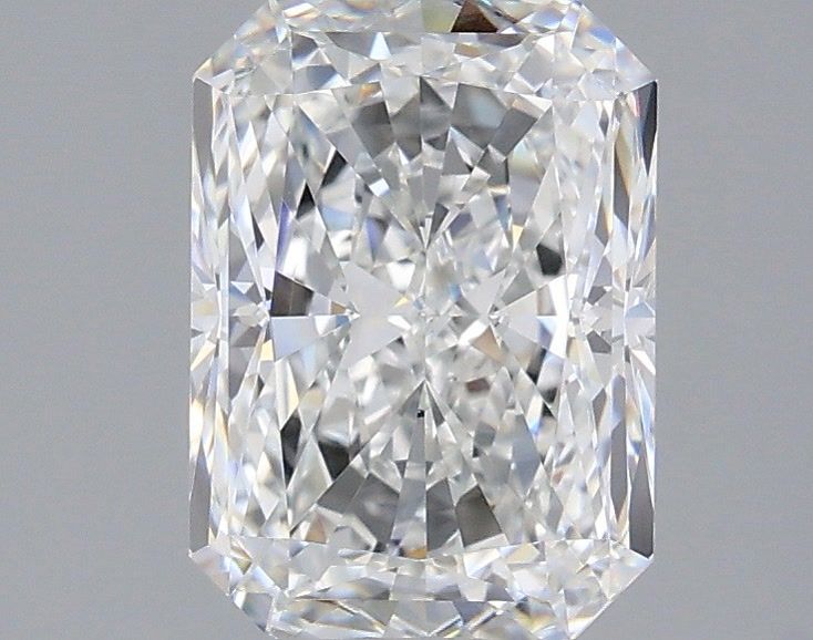 2.03 Carat Radiant Shaped, Ideal Cut, E Color, VVS2 Clarity, IGI Certified Lab Grown Diamond