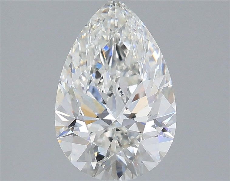 2.01 Carat Pear Shaped, Ideal Cut, F Color, VS1 Clarity, IGI Certified Lab Grown Diamond