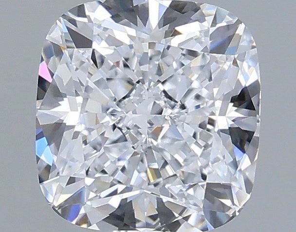 1.55 Carat Cushion Shaped, Very Good Cut, D Color, VVS1 Clarity, IGI Certified Lab Grown Diamond