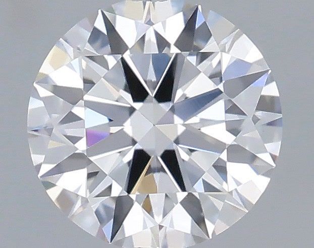 0.52 Carat Round Shaped, Ideal Cut, D Color, VS2 Clarity, IGI Certified Lab Grown Diamond