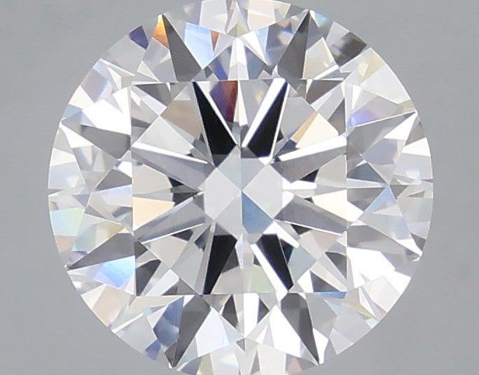 3.05 Carat Round Shaped, Excellent Cut, E Color, VVS2 Clarity, IGI Certified Lab Grown Diamond