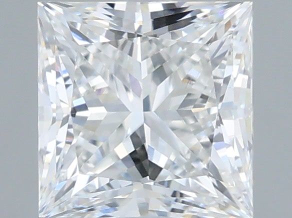 1.01 Carat Princess Shaped, Very Good Cut, E Color, VVS2 Clarity, IGI Certified Lab Grown Diamond