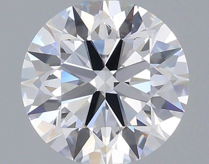 1.37 Carat Round Shaped, Ideal Cut, D Color, VVS2 Clarity, IGI Certified Lab Grown Diamond