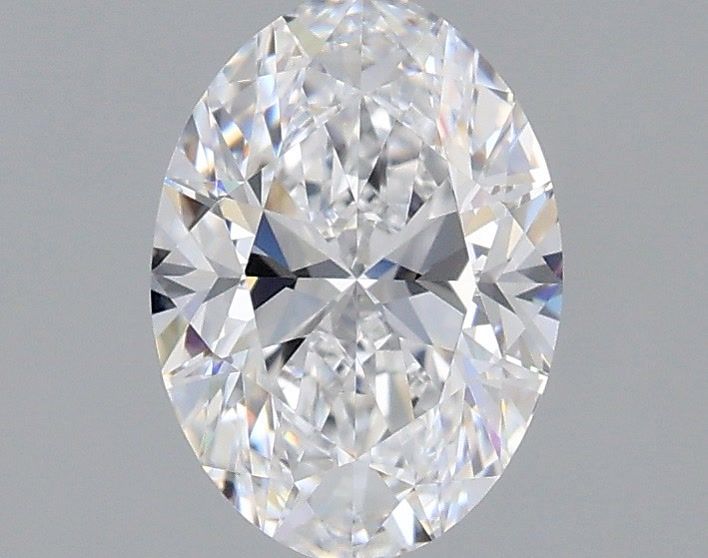 1.23 Carat Oval Shaped, Ideal Cut, D Color, VVS2 Clarity, IGI Certified Lab Grown Diamond