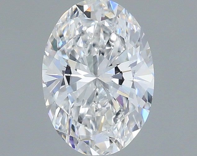 0.57 Carat Oval Shaped, Very Good Cut, D Color, VS1 Clarity, IGI Certified Lab Grown Diamond