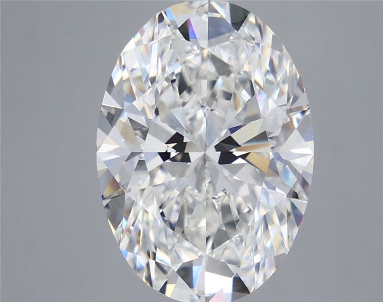5.17 Carat Oval Shaped, Very Good Cut, F Color, VVS2 Clarity, IGI Certified Lab Grown Diamond