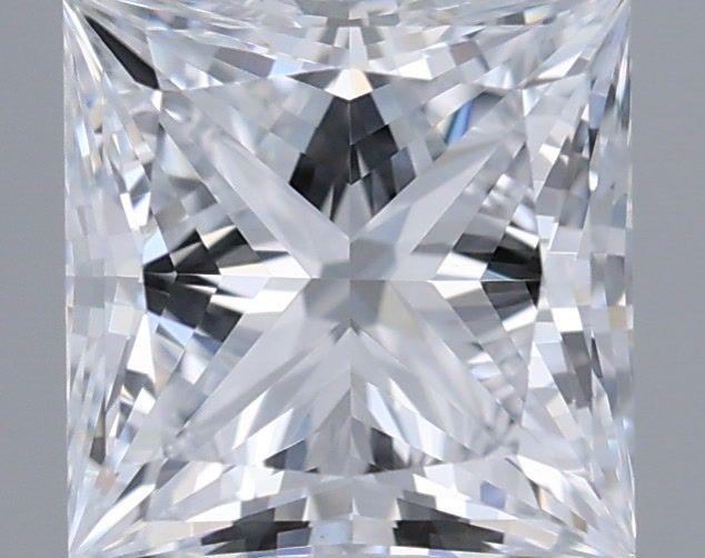 1.00 Carat Princess Shaped, Ideal Cut, E Color, VVS1 Clarity, IGI Certified Lab Grown Diamond
