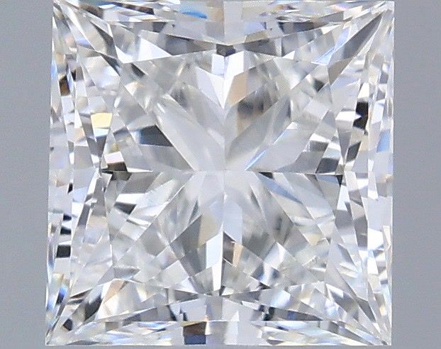 1.01 Carat Princess Shaped, Very Good Cut, E Color, VVS2 Clarity, IGI Certified Lab Grown Diamond