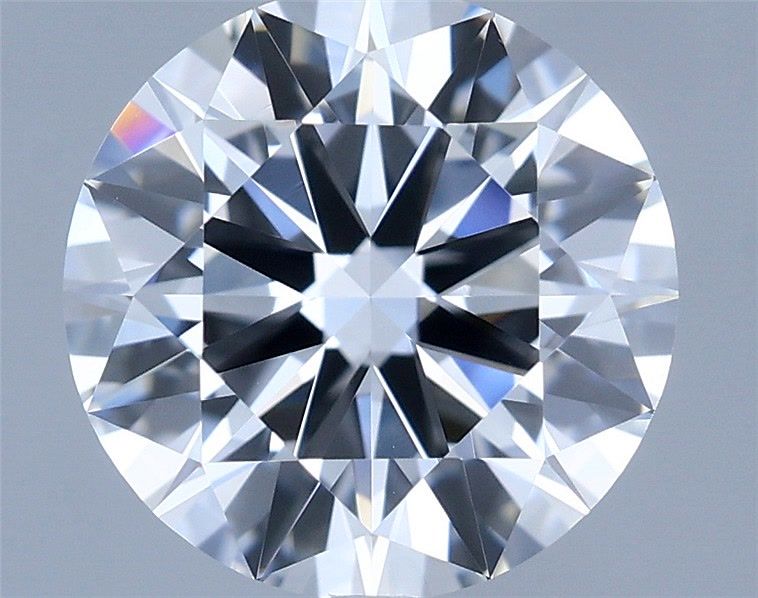 1.29 Carat Round Shaped, Excellent Cut, D Color, VVS2 Clarity, IGI Certified Lab Grown Diamond
