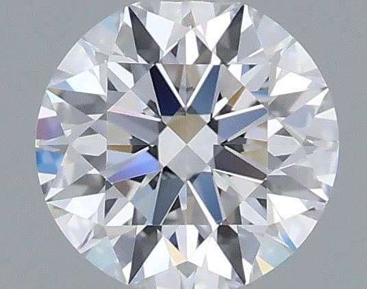 0.54 Carat Round Shaped, Ideal Cut, D Color, VS1 Clarity, IGI Certified Lab Grown Diamond