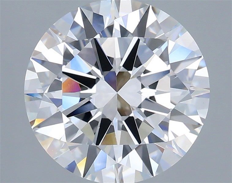 2.96 Carat Round Shaped, Excellent Cut, E Color, VS1 Clarity, IGI Certified Lab Grown Diamond