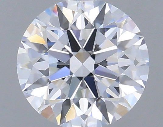 0.33 Carat Round Shaped, Ideal Cut, D Color, VVS2 Clarity, IGI Certified Lab Grown Diamond