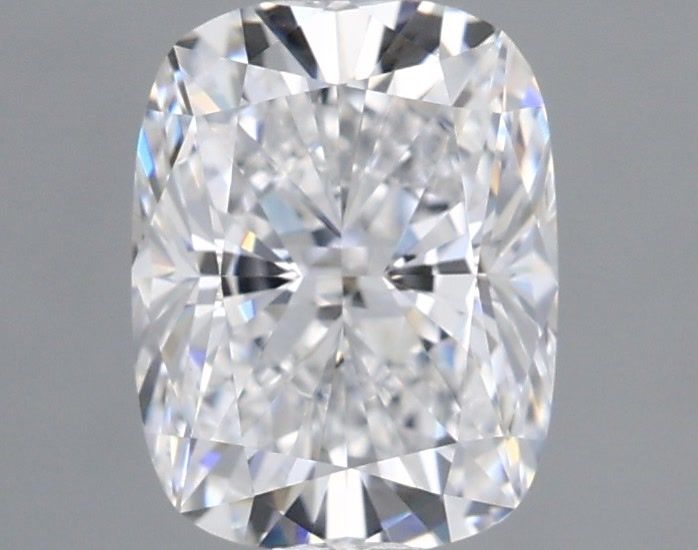 1.02 Carat Cushion Shaped, Ideal Cut, D Color, VVS2 Clarity, IGI Certified Lab Grown Diamond