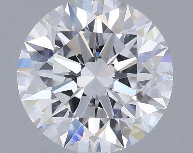 1.08 Carat Round Shaped, Ideal Cut, D Color, VVS2 Clarity, IGI Certified Lab Grown Diamond