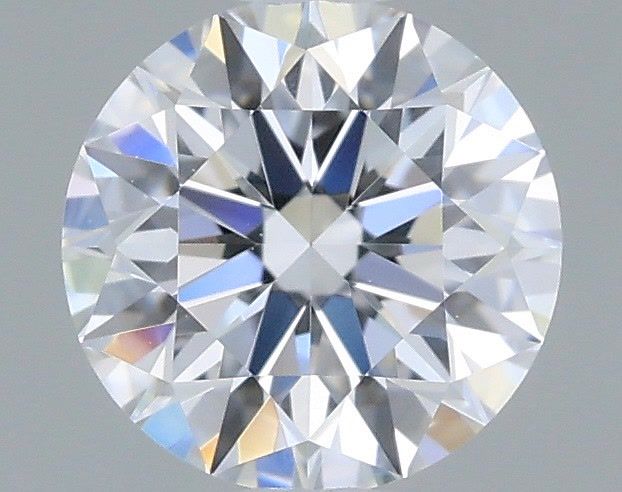 0.49 Carat Round Shaped, Excellent Cut, D Color, VS2 Clarity, IGI Certified Lab Grown Diamond