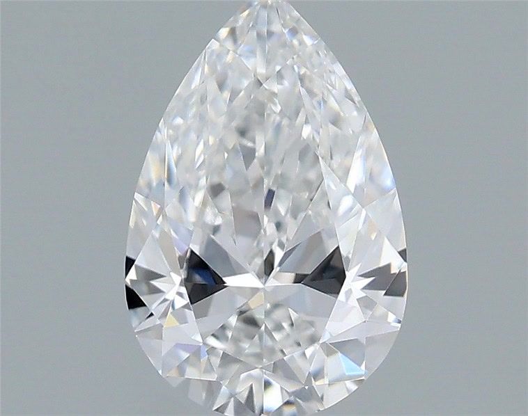 1.00 Carat Pear Shaped, Ideal Cut, E Color, VVS2 Clarity, IGI Certified Lab Grown Diamond