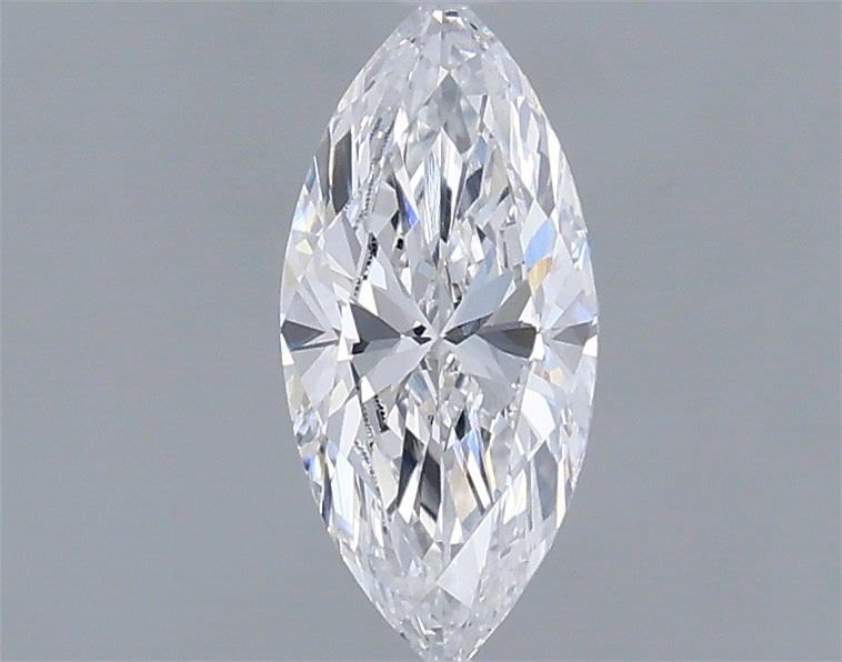 0.52 Carat Marquise Shaped, Very Good Cut, D Color, VVS2 Clarity, IGI Certified Lab Grown Diamond