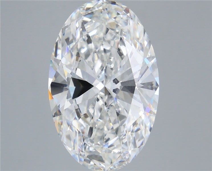 8.01 Carat Oval Shaped, Very Good Cut, F Color, VVS2 Clarity, IGI Certified Lab Grown Diamond