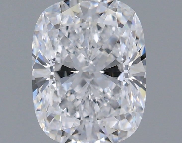 1.04 Carat Cushion Shaped, Ideal Cut, D Color, VVS2 Clarity, IGI Certified Lab Grown Diamond