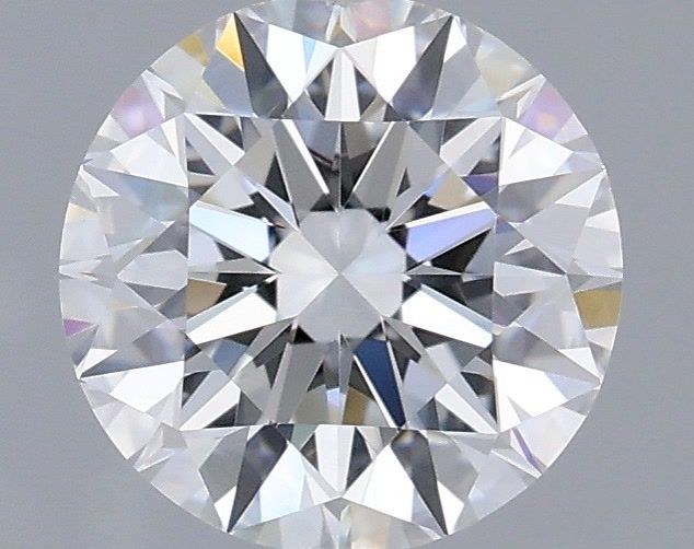 1.05 Carat Round Shaped, Excellent Cut, D Color, VVS2 Clarity, IGI Certified Lab Grown Diamond