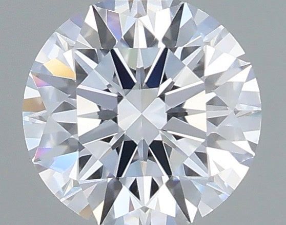 0.34 Carat Round Shaped, Ideal Cut, D Color, VVS2 Clarity, IGI Certified Lab Grown Diamond