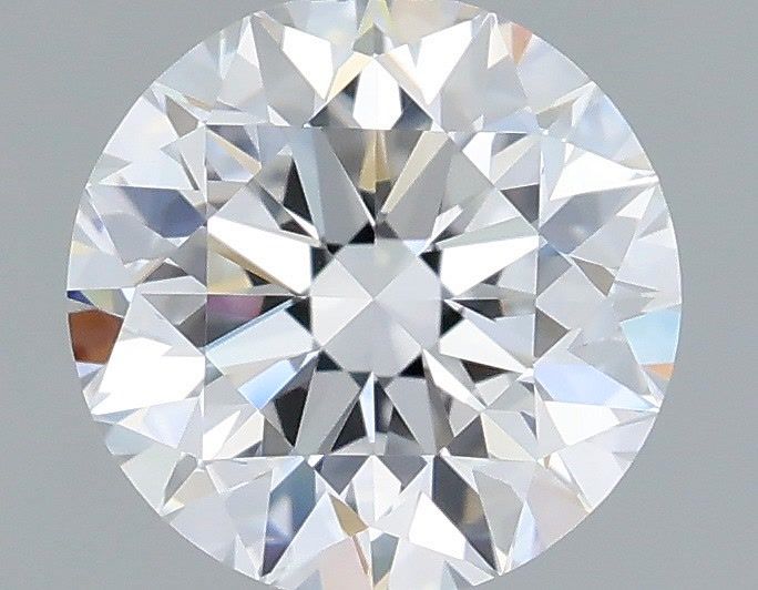1.24 Carat Round Shaped, Excellent Cut, D Color, VVS2 Clarity, IGI Certified Lab Grown Diamond