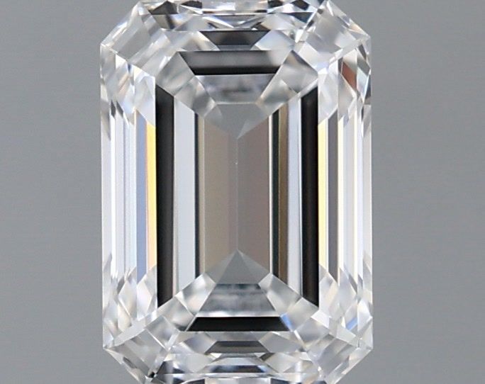 1.01 Carat Emerald Shaped, Ideal Cut, E Color, VVS1 Clarity, IGI Certified Lab Grown Diamond