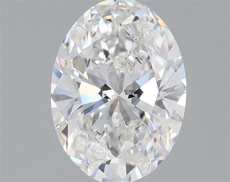 1.70 Carat Oval Shaped, Very Good Cut, D Color, VS1 Clarity, IGI Certified Lab Grown Diamond