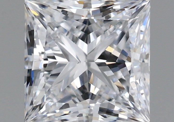 1.02 Carat Princess Shaped, Ideal Cut, E Color, VVS1 Clarity, IGI Certified Lab Grown Diamond