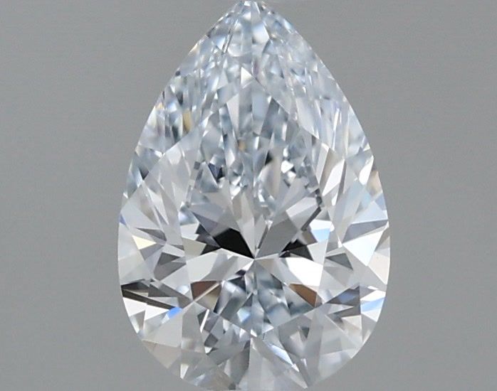 0.72 Carat Pear Shaped, Excellent Cut, F Color, IF Clarity, IGI Certified Lab Grown Diamond
