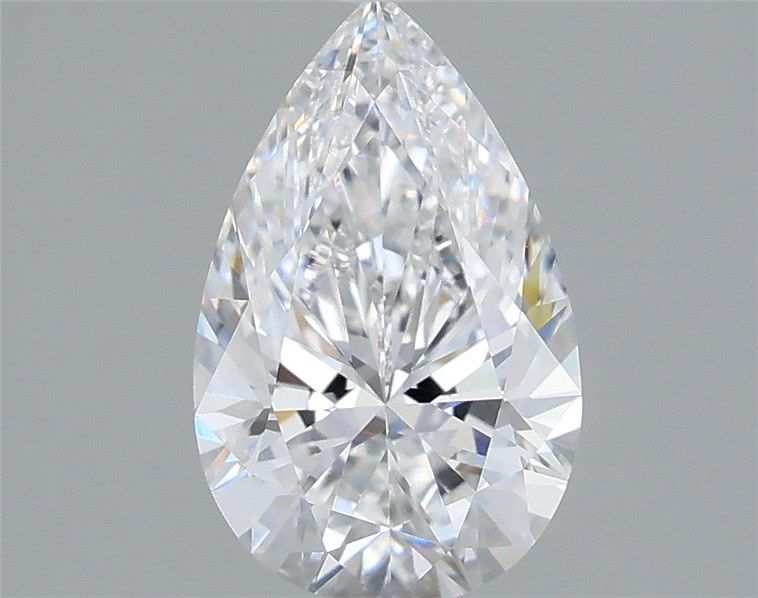 1.54 Carat Pear Shaped, Ideal Cut, E Color, IF Clarity, IGI Certified Lab Grown Diamond