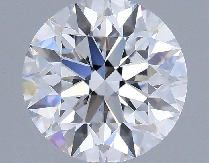 1.37 Carat Round Shaped, Very Good Cut, D Color, VVS2 Clarity, IGI Certified Lab Grown Diamond