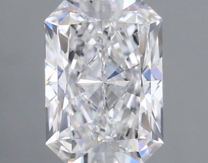 1.02 Carat Radiant Shaped, Ideal Cut, D Color, VVS1 Clarity, IGI Certified Lab Grown Diamond
