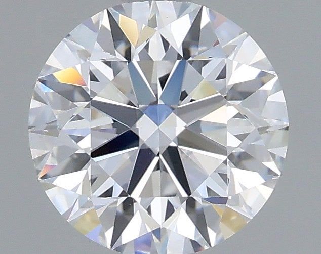 1.29 Carat Round Shaped, Excellent Cut, D Color, VS1 Clarity, IGI Certified Lab Grown Diamond