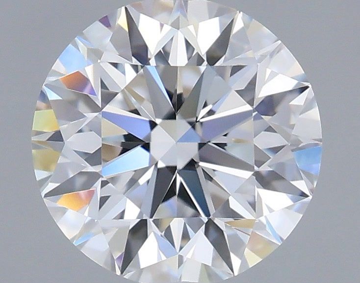 1.35 Carat Round Shaped, Excellent Cut, D Color, VVS2 Clarity, IGI Certified Lab Grown Diamond