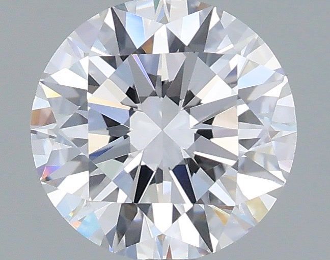 1.58 Carat Round Shaped, Excellent Cut, D Color, VVS1 Clarity, IGI Certified Lab Grown Diamond