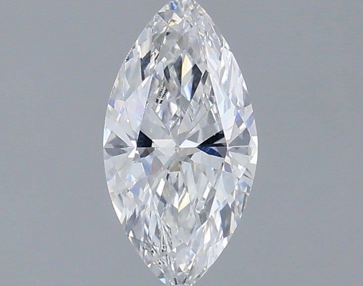 0.53 Carat Marquise Shaped, Very Good Cut, D Color, VS1 Clarity, IGI Certified Lab Grown Diamond
