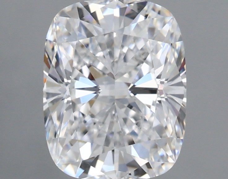 1.06 Carat Cushion Shaped, Ideal Cut, D Color, VVS2 Clarity, IGI Certified Lab Grown Diamond