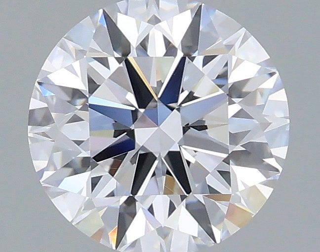 1.70 Carat Round Shaped, Ideal Cut, D Color, VVS2 Clarity, IGI Certified Lab Grown Diamond