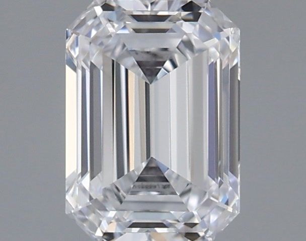 1.00 Carat Emerald Shaped, Ideal Cut, D Color, IF Clarity, IGI Certified Lab Grown Diamond