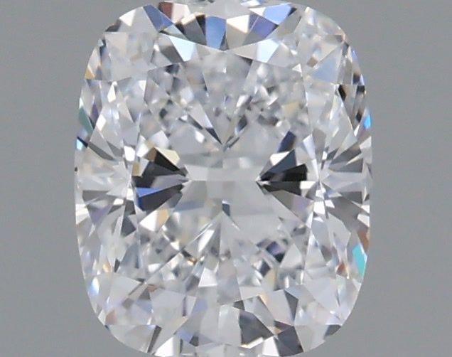 0.93 Carat Cushion Shaped, Ideal Cut, D Color, VVS1 Clarity, IGI Certified Lab Grown Diamond