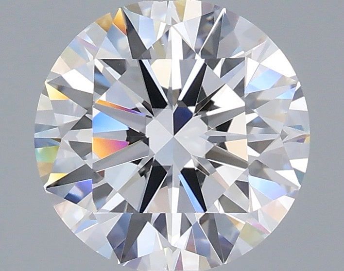 2.01 Carat Round Shaped, Ideal Cut, D Color, VS1 Clarity, IGI Certified Lab Grown Diamond