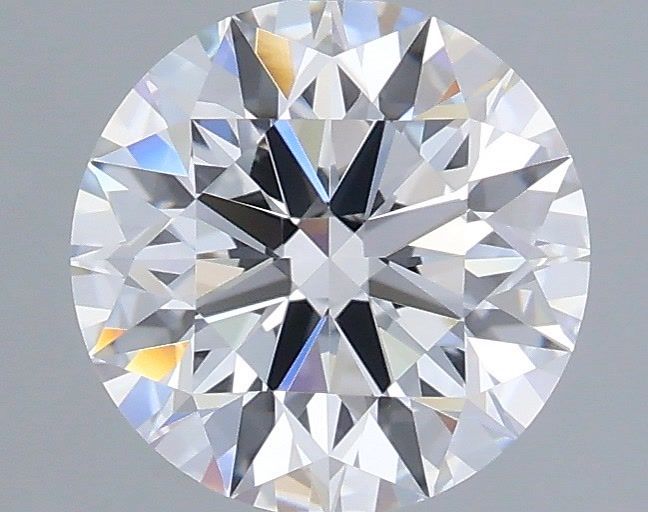 1.57 Carat Round Shaped, Ideal Cut, D Color, VVS1 Clarity, IGI Certified Lab Grown Diamond
