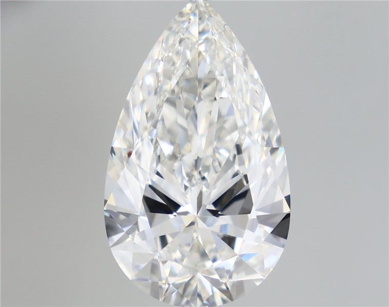 11.07 Carat Pear Shaped, Very Good Cut, G Color, VVS2 Clarity, IGI Certified Lab Grown Diamond