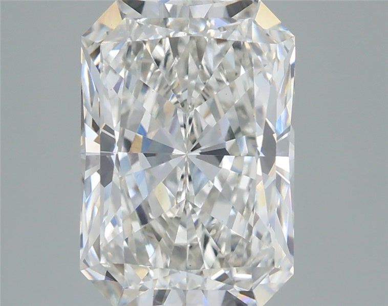 4.28 Carat Radiant Shaped, Ideal Cut, G Color, VS1 Clarity, IGI Certified Lab Grown Diamond
