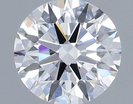 1.08 Carat Round Shaped, Ideal Cut, D Color, VVS2 Clarity, IGI Certified Lab Grown Diamond