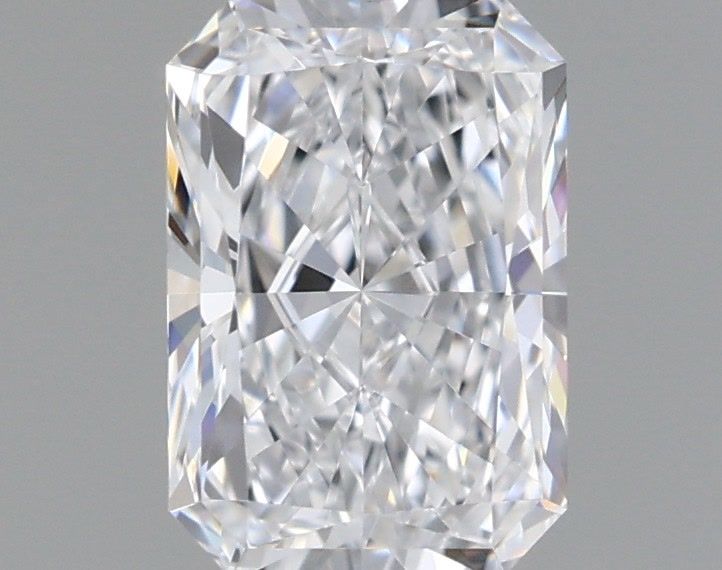 1.07 Carat Radiant Shaped, Ideal Cut, D Color, VVS1 Clarity, IGI Certified Lab Grown Diamond