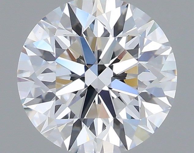 1.39 Carat Round Shaped, Excellent Cut, D Color, VVS2 Clarity, IGI Certified Lab Grown Diamond